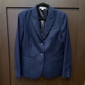 Women’s Pendleton Wool Navy Blue Blazer Large 12